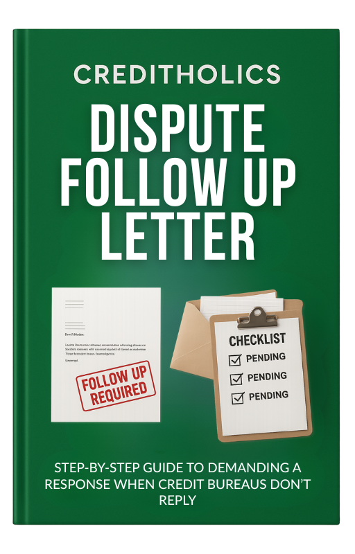 DIY Dispute Follow-Up Letter